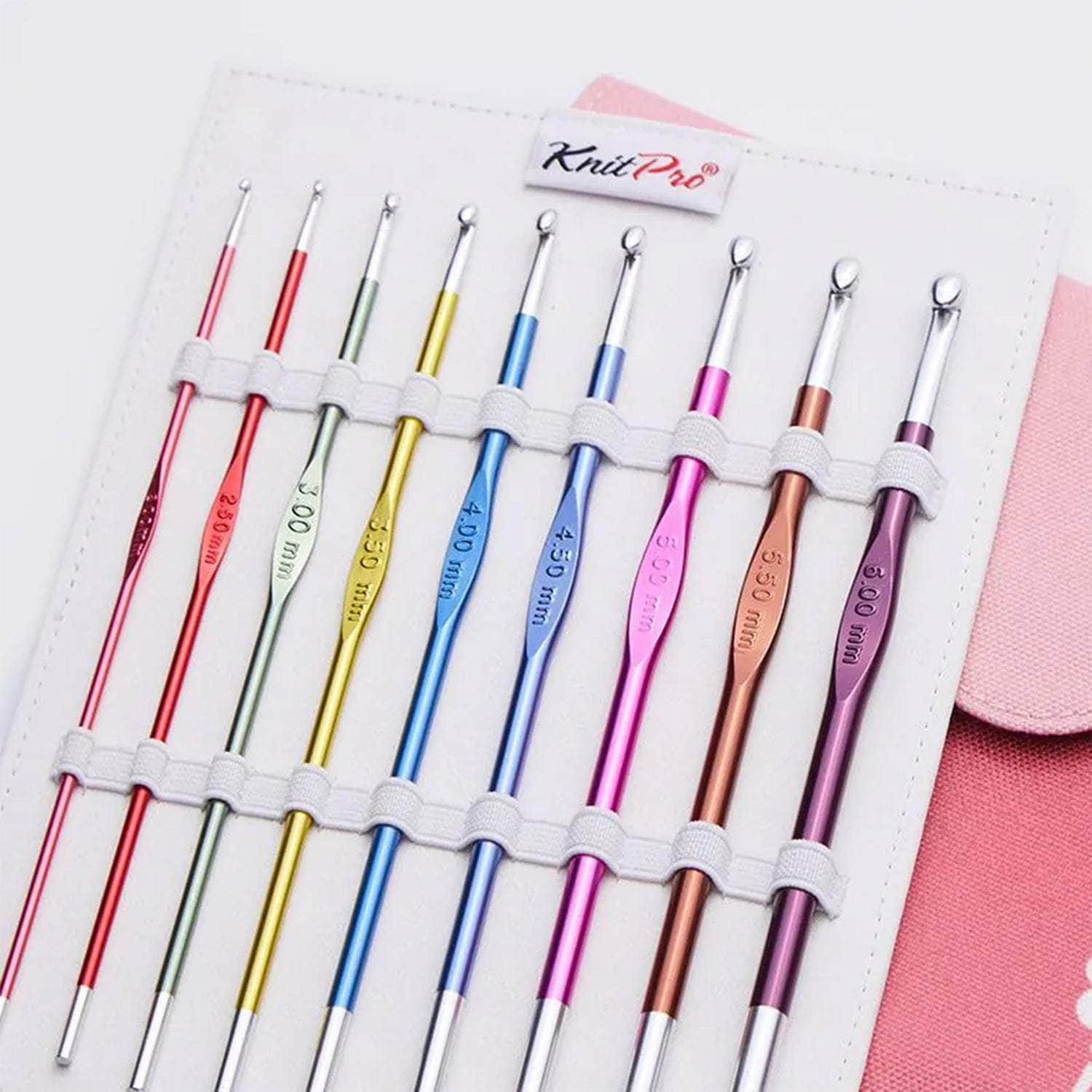 Zing Single Ended Crochet Hook Deluxe Set of 9 - Image 2