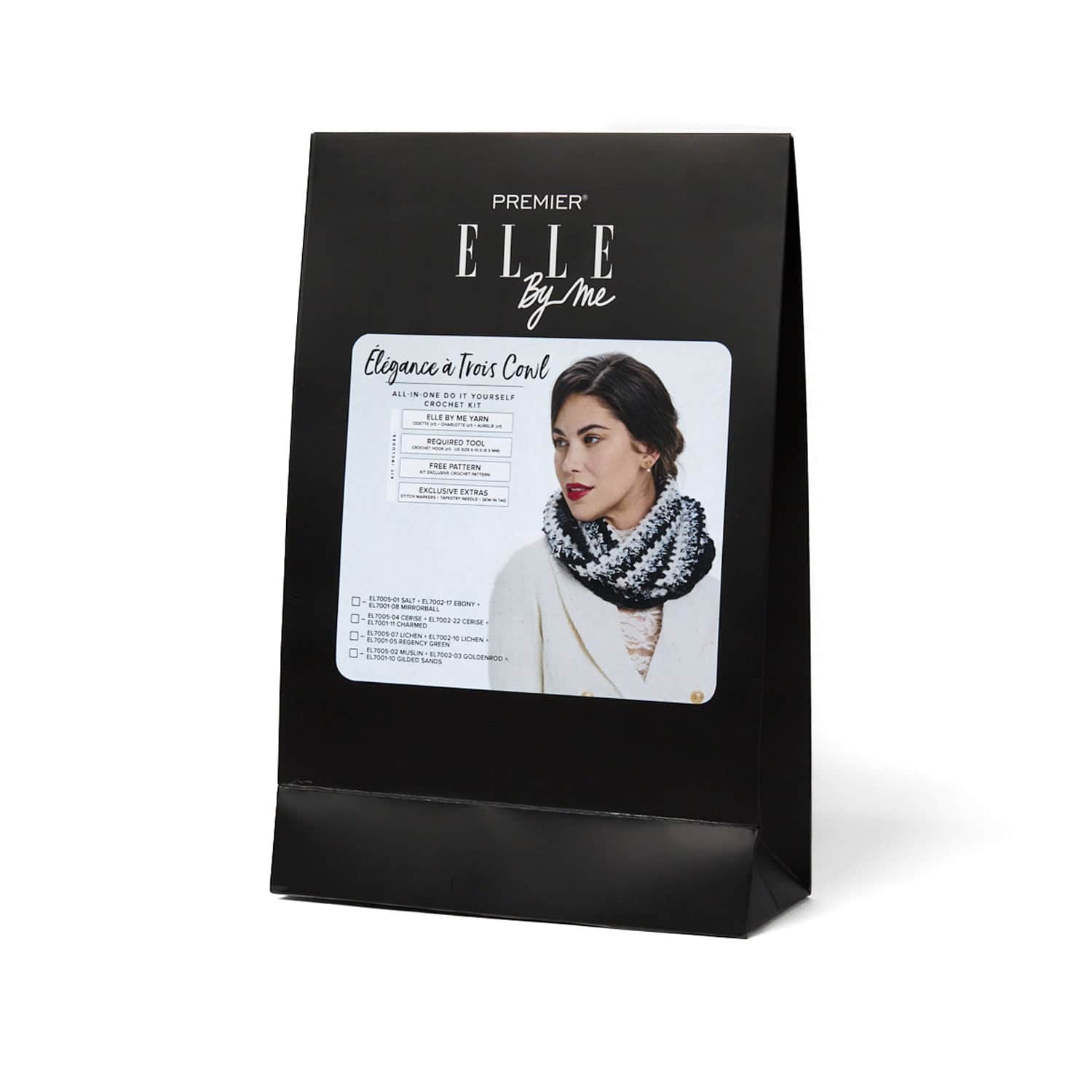 ELLE by Me Elegance a Trois Cowl Crochet Kit - Image 2