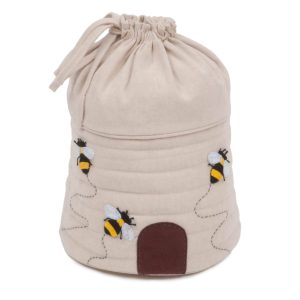 Beehive Drawstring Craft Bag