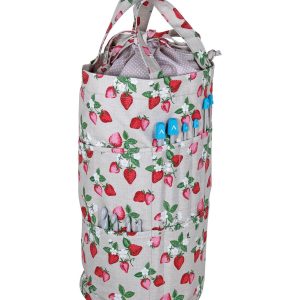 Strawberry Greenhouse Drawstring Bag