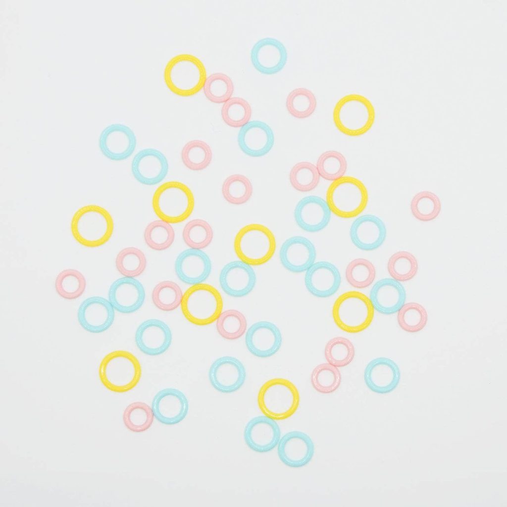 Ring Stitch Markers 50 Pack