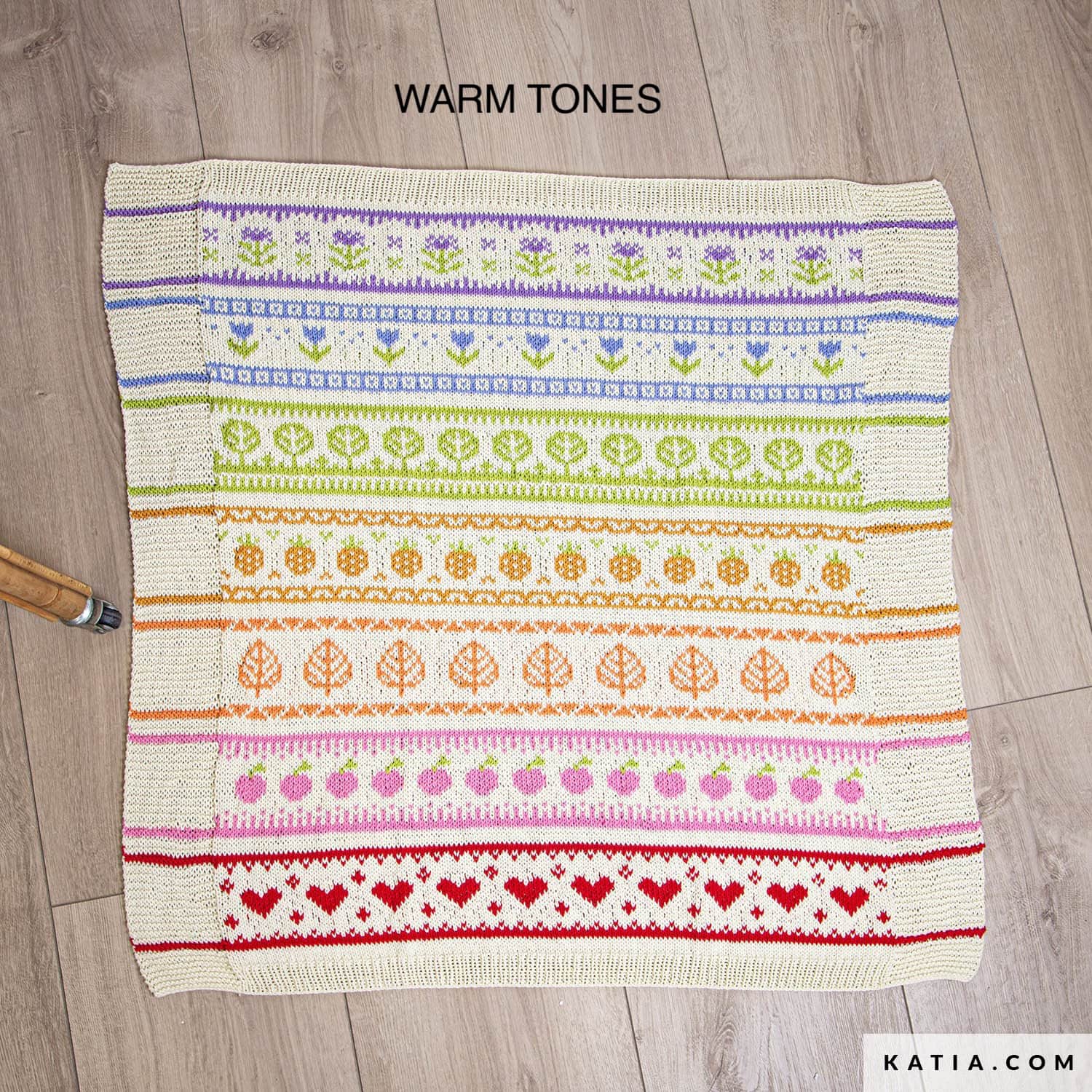 Rainbow Garden Blanket KAL - Image 3
