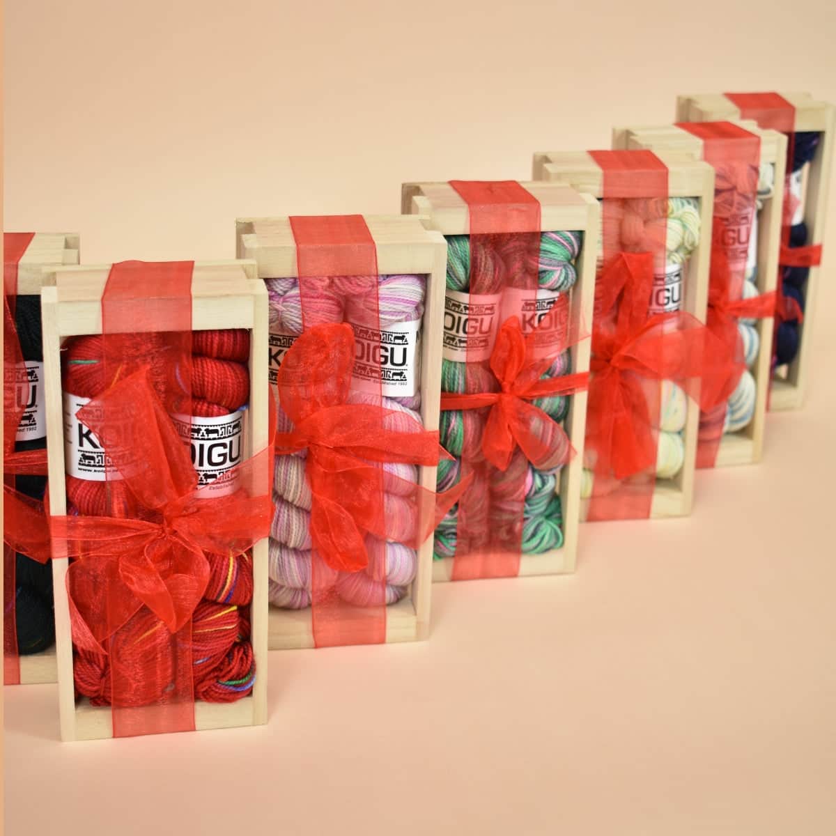 Holiday Sock Crates